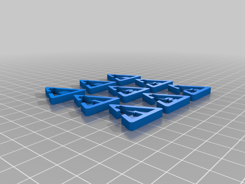 X-wingTMG Triangle Hook Target Lock Tokens